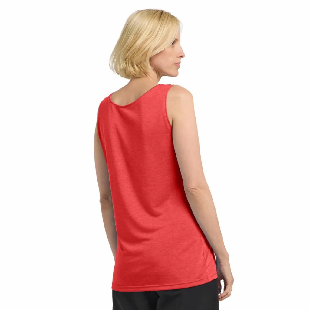 Jack Wolfskin Crosstrail tanktop dames vibrant red< Outdoor Shirt
