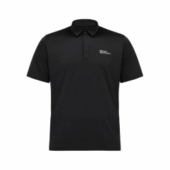 Outdoor Shirt-Jack Wolfskin Delgami polo heren black