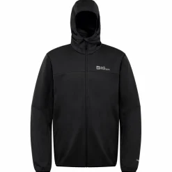 Fleece Vest-Jack Wolfskin  Feldberg Hoody softshell jas heren black
