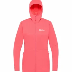 Jack Wolfskin  Feldberg softshell jas dames sunset coral< Outdoor Jack