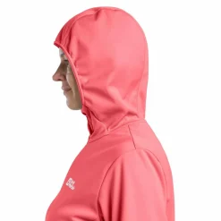 Jack Wolfskin  Feldberg softshell jas dames sunset coral< Outdoor Jack