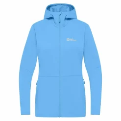 Outdoor Jack-Jack Wolfskin Feldberg softshell jas dames mid blue