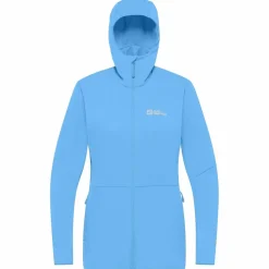 Outdoor Jack-Jack Wolfskin  Feldberg softshell jas dames mid blue