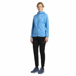 Outdoor Jack-Jack Wolfskin Feldberg softshell jas dames mid blue