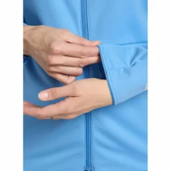 Outdoor Jack-Jack Wolfskin Feldberg softshell jas dames mid blue