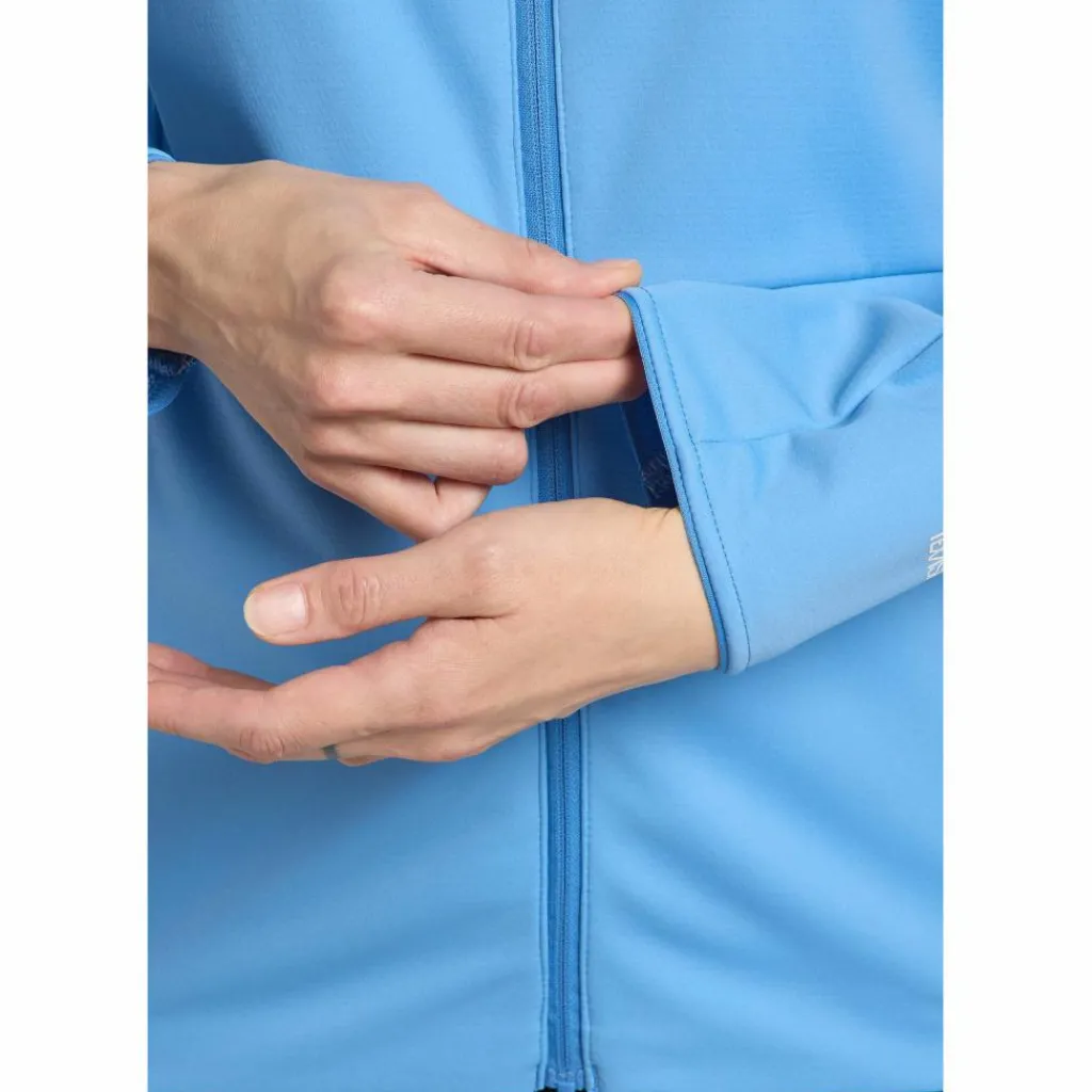 Outdoor Jack-Jack Wolfskin Feldberg softshell jas dames mid blue