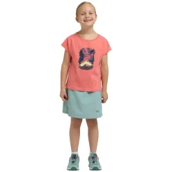 Outdoor Shirt-Jack Wolfskin  Graphic shirt junior sunset coral