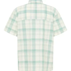 Outdoor Shirt-Jack Wolfskin  Great Plains overhemd heren check soft jade