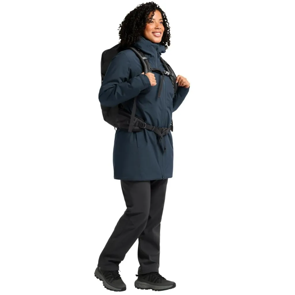 Jack Wolfskin Heidelstein Insulated parka outdoor jack dames midnight sky< Outdoor Jack