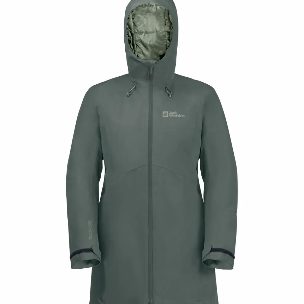 Outdoor Jack-Jack Wolfskin Heidelstein Insulated parka outdoor jack dames slate green