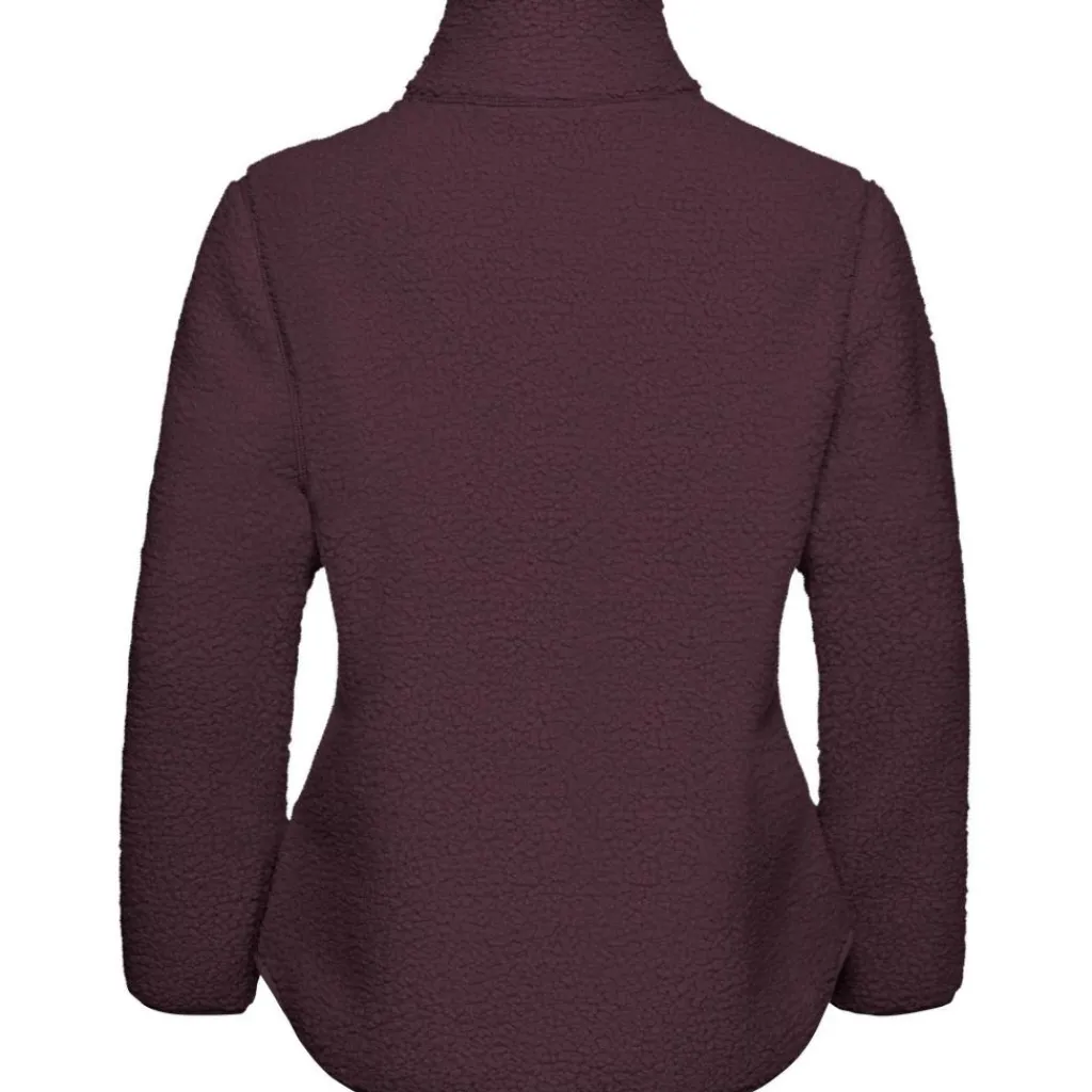 Jack Wolfskin High Curl fleece vest dames amaranth< Fleece Vest