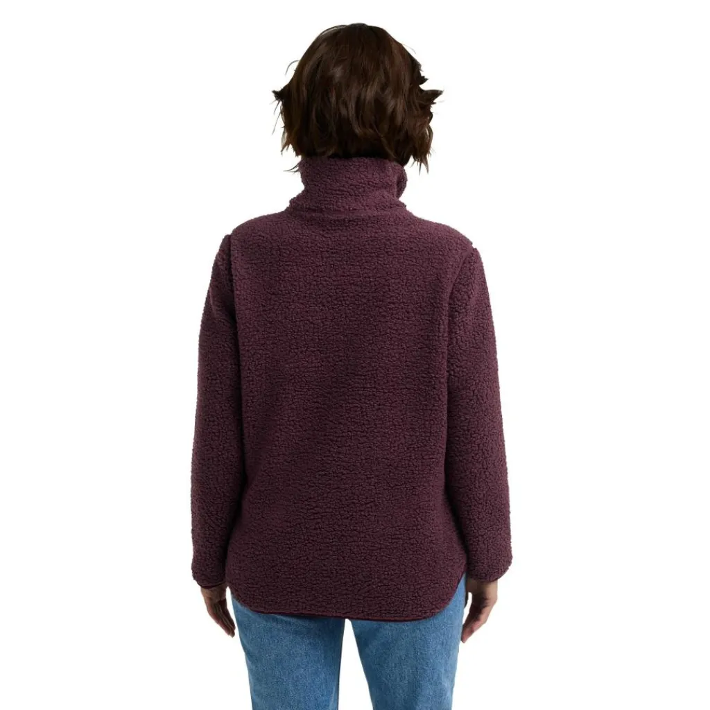 Jack Wolfskin High Curl fleece vest dames amaranth< Fleece Vest