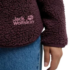 Jack Wolfskin High Curl fleece vest dames amaranth< Fleece Vest