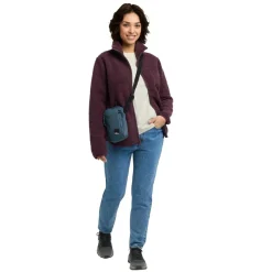 Jack Wolfskin High Curl fleece vest dames amaranth< Fleece Vest