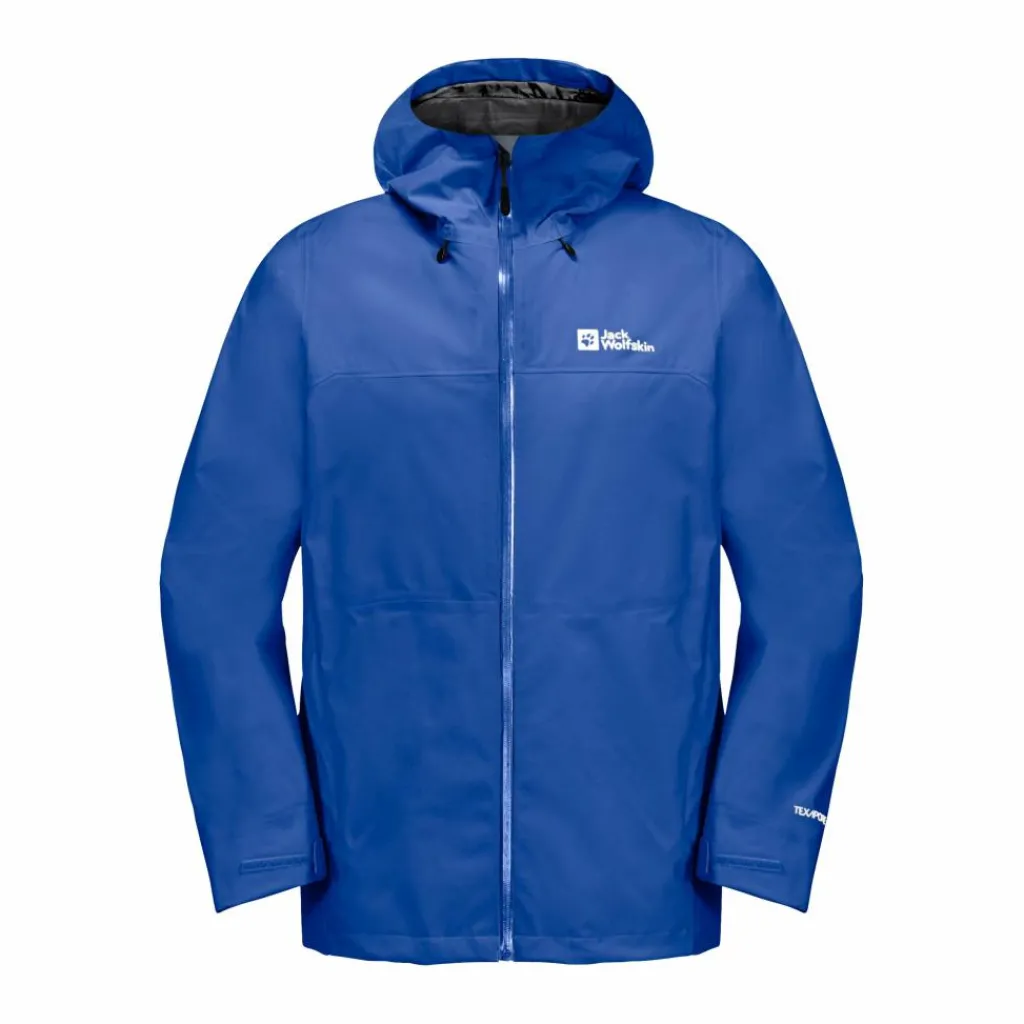 Outdoor Jack-Jack Wolfskin Highest Peak 3L outdoor jack heren vibrant blue