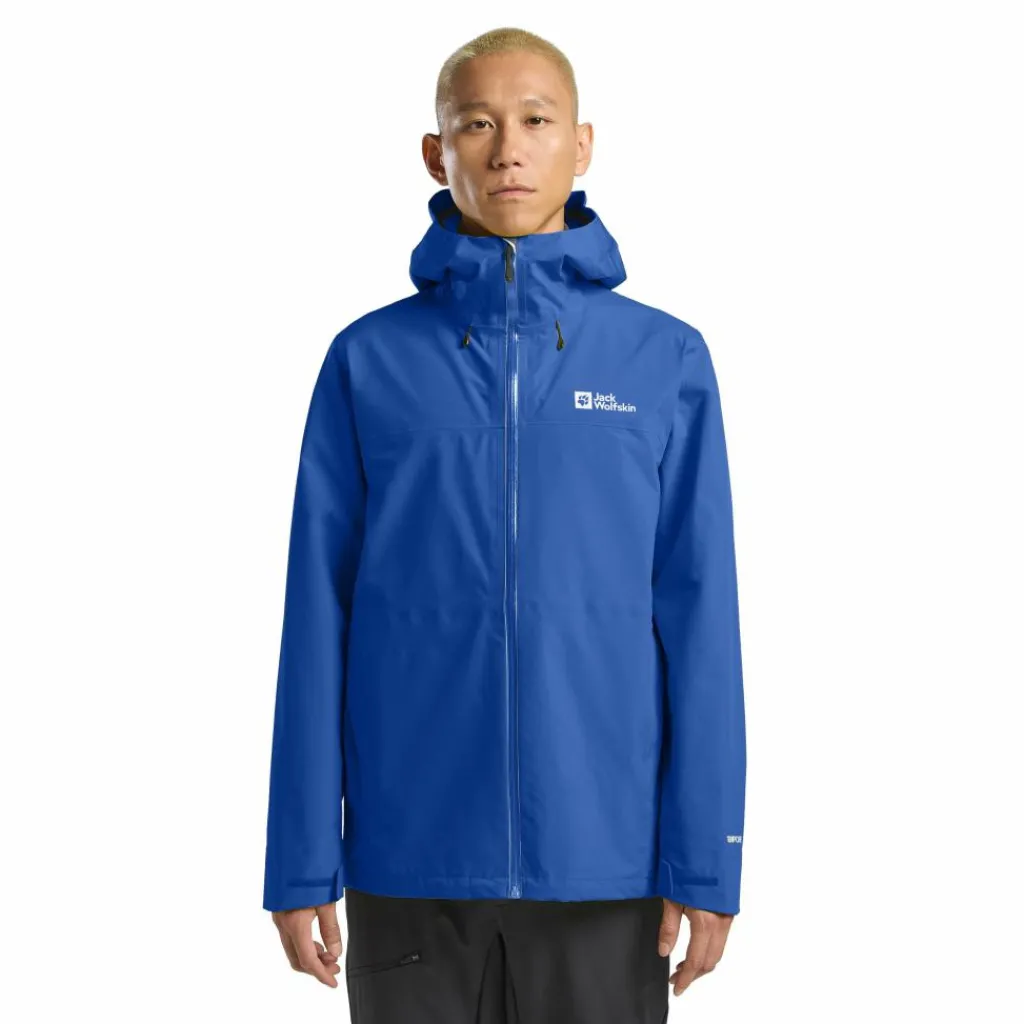 Outdoor Jack-Jack Wolfskin Highest Peak 3L outdoor jack heren vibrant blue