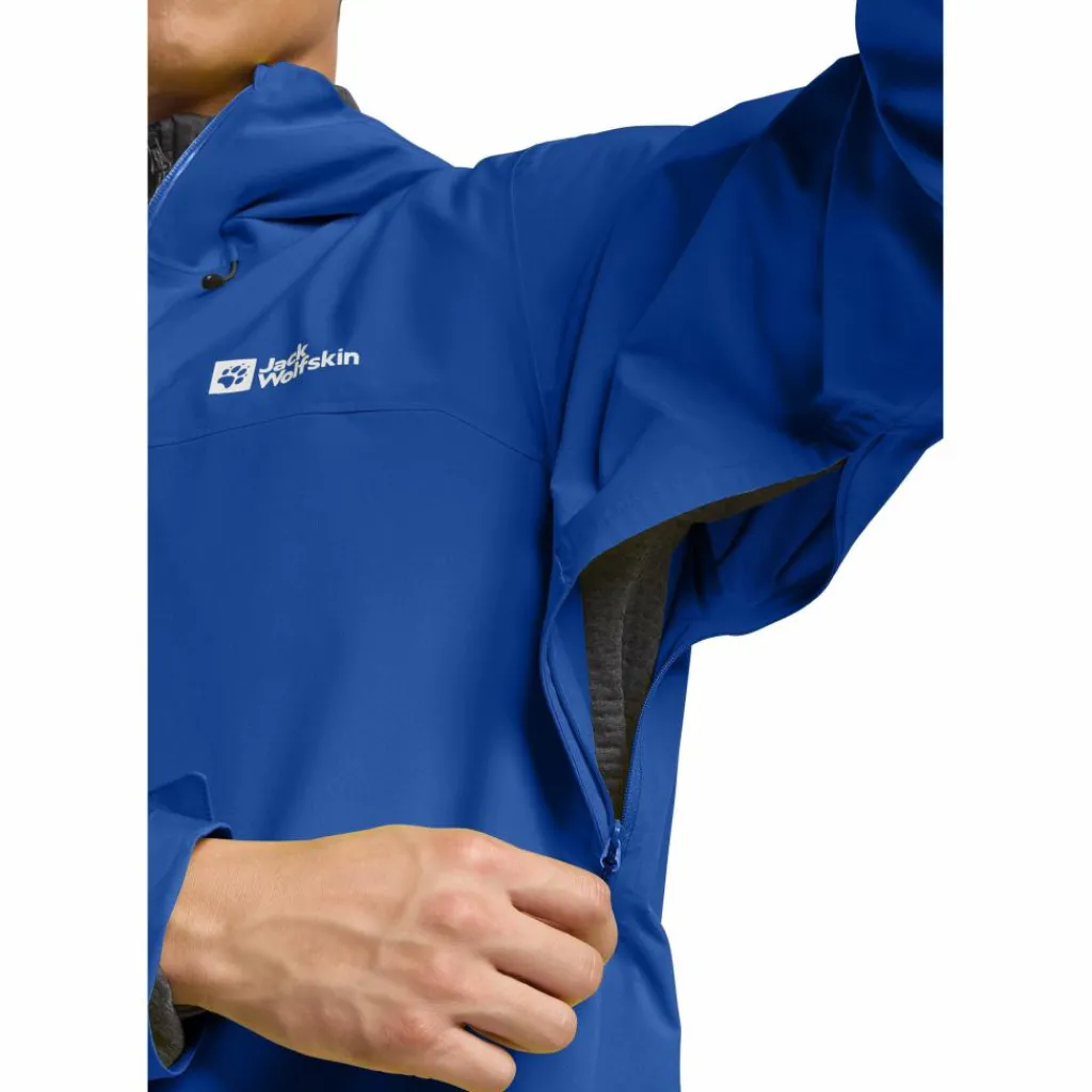 Outdoor Jack-Jack Wolfskin Highest Peak 3L outdoor jack heren vibrant blue