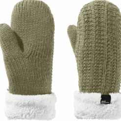 Jack Wolfskin  Highloft Knit wanten dames anis< Handschoenen & Wanten|Wintersport