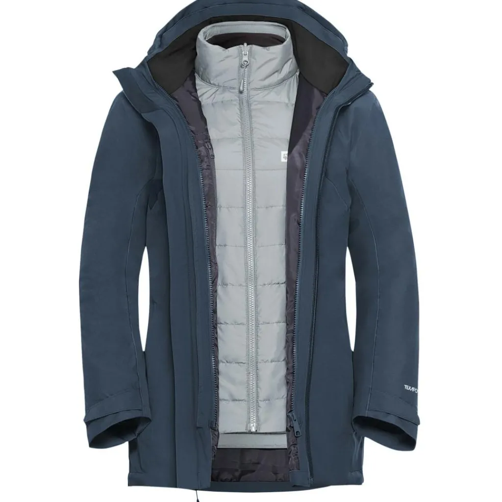 Jack Wolfskin Hunberg 3-in-1 outdoor jack dames midnight sky< Outdoor Jack