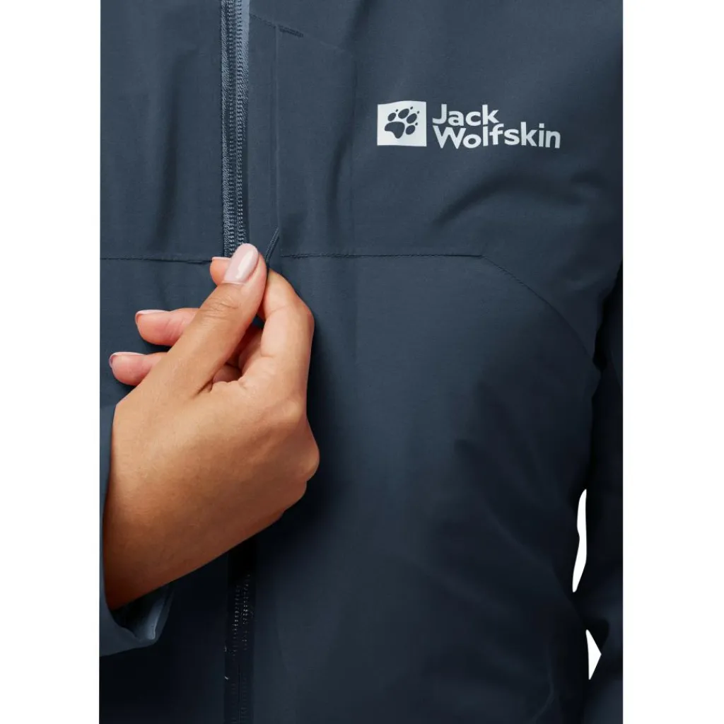 Jack Wolfskin Hunberg 3-in-1 outdoor jack dames midnight sky< Outdoor Jack