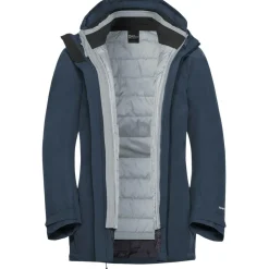Jack Wolfskin Hunberg 3-in-1 outdoor jack dames midnight sky< Outdoor Jack