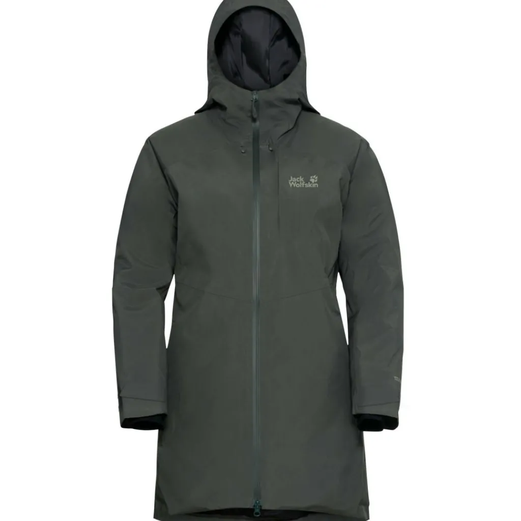 Outdoor Jack-Jack Wolfskin Icecape 2L parka outdoor jack dames slate green