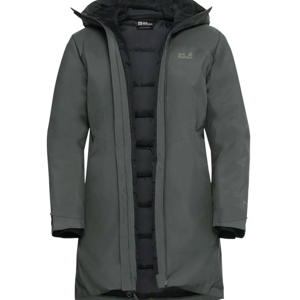 Outdoor Jack-Jack Wolfskin Icecape 2L parka outdoor jack dames slate green