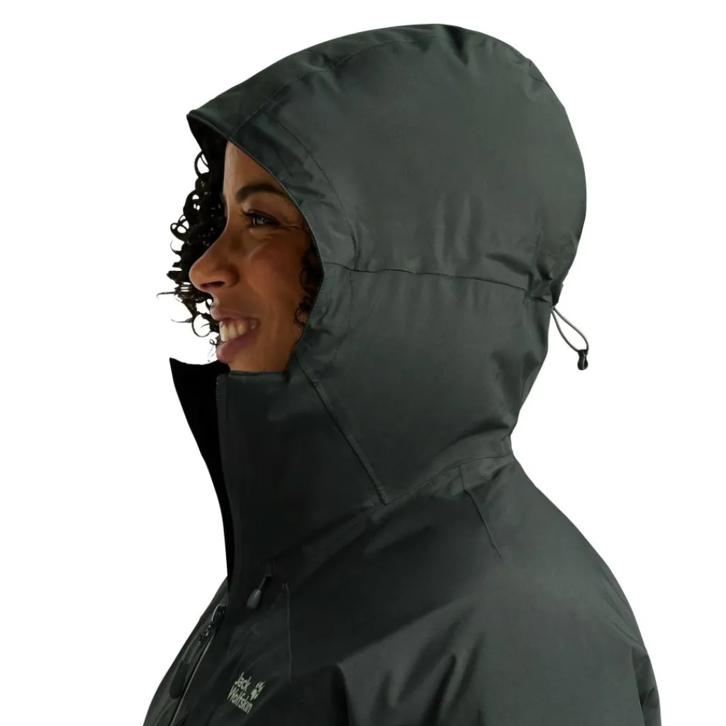 Outdoor Jack-Jack Wolfskin Icecape 2L parka outdoor jack dames slate green