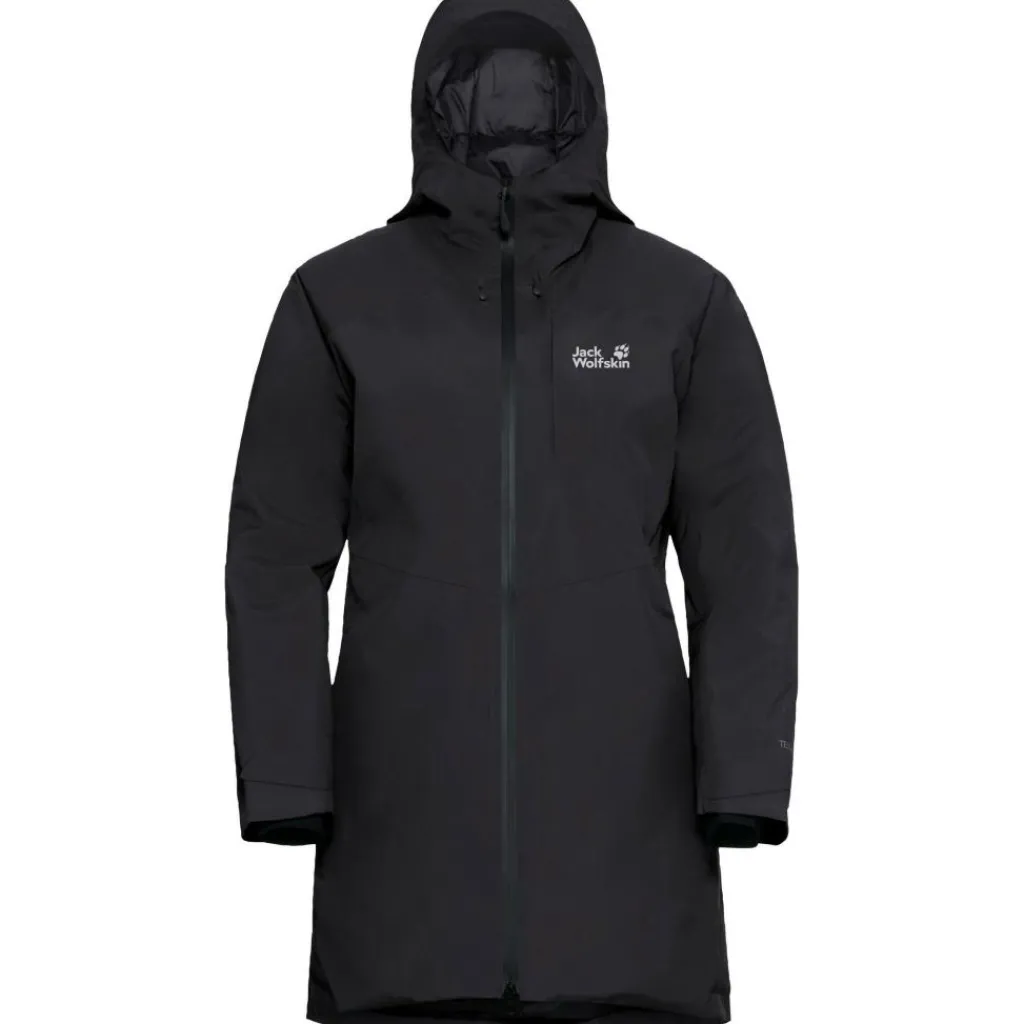Jack Wolfskin Icecape 2L parka outdoor jack dames black< Outdoor Jack