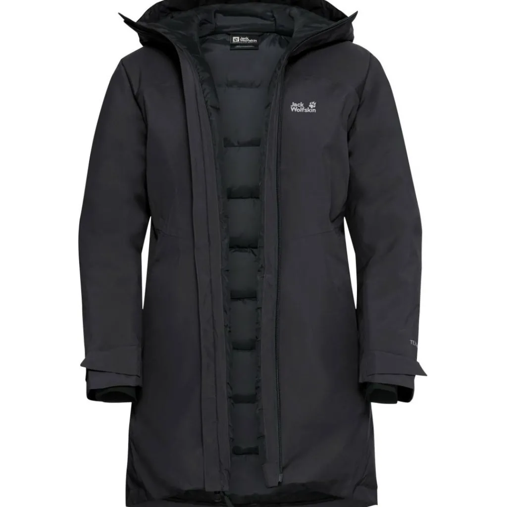 Jack Wolfskin Icecape 2L parka outdoor jack dames black< Outdoor Jack