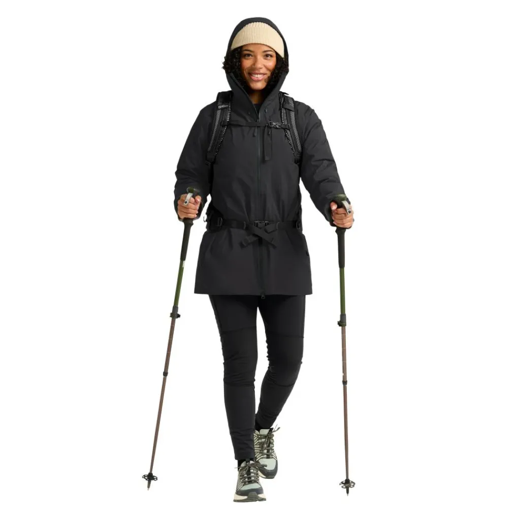 Jack Wolfskin Icecape 2L parka outdoor jack dames black< Outdoor Jack