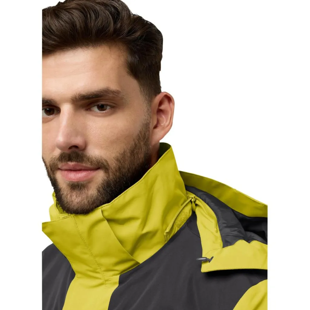 Jack Wolfskin Jasper 3-in-1 outdoor jack heren chartreuse< Outdoor Jack