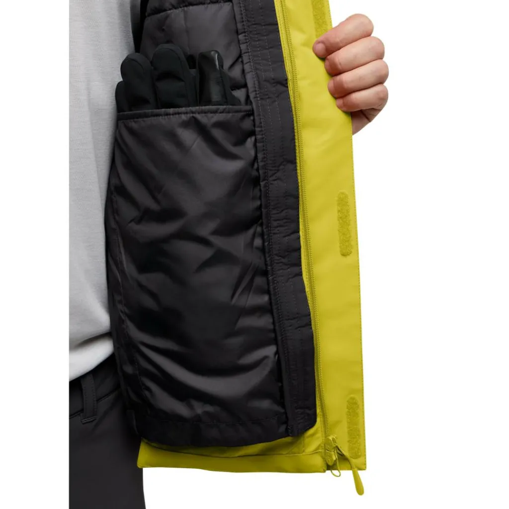 Jack Wolfskin Jasper 3-in-1 outdoor jack heren chartreuse< Outdoor Jack