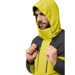 Jack Wolfskin Jasper 3-in-1 outdoor jack heren chartreuse< Outdoor Jack