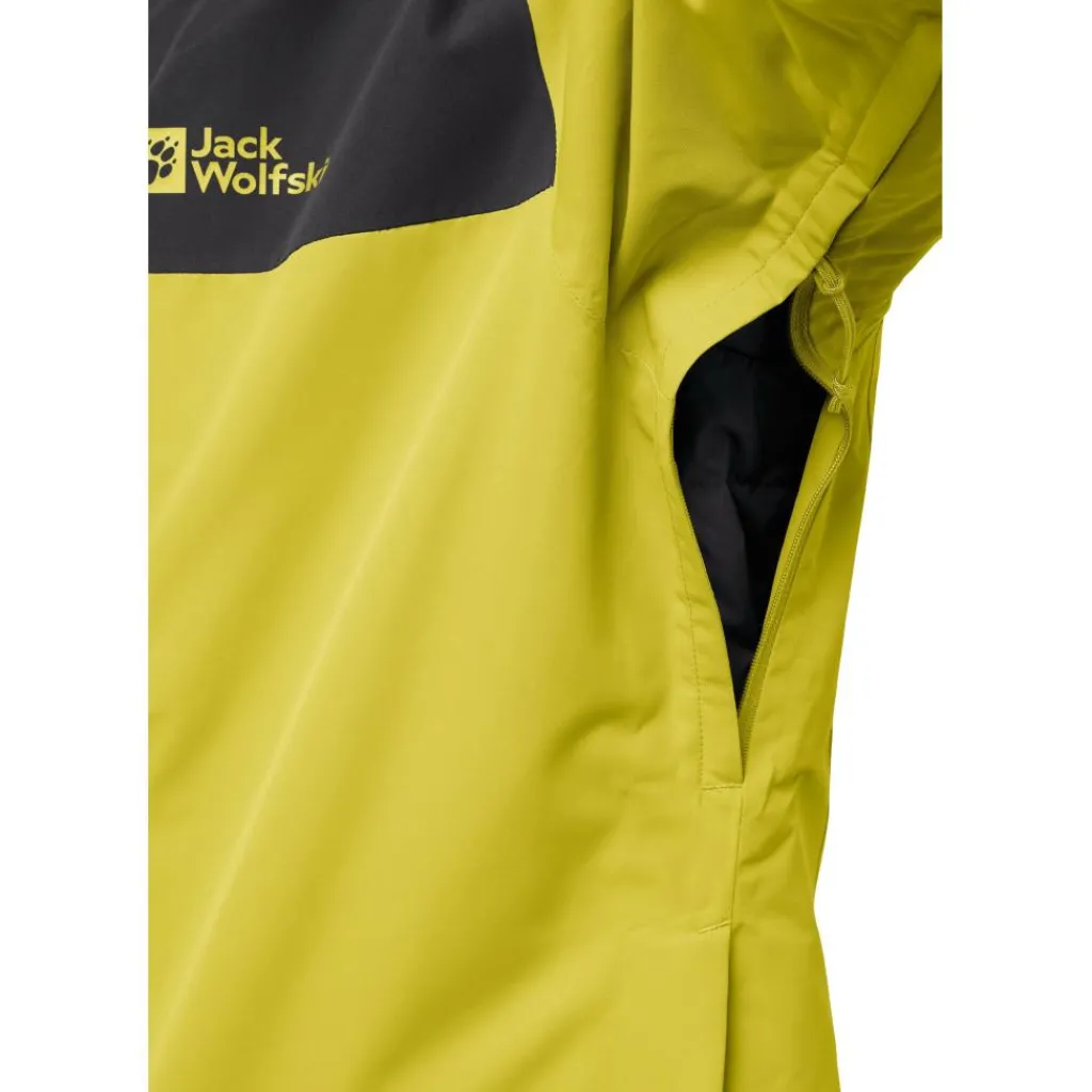 Jack Wolfskin Jasper 3-in-1 outdoor jack heren chartreuse< Outdoor Jack