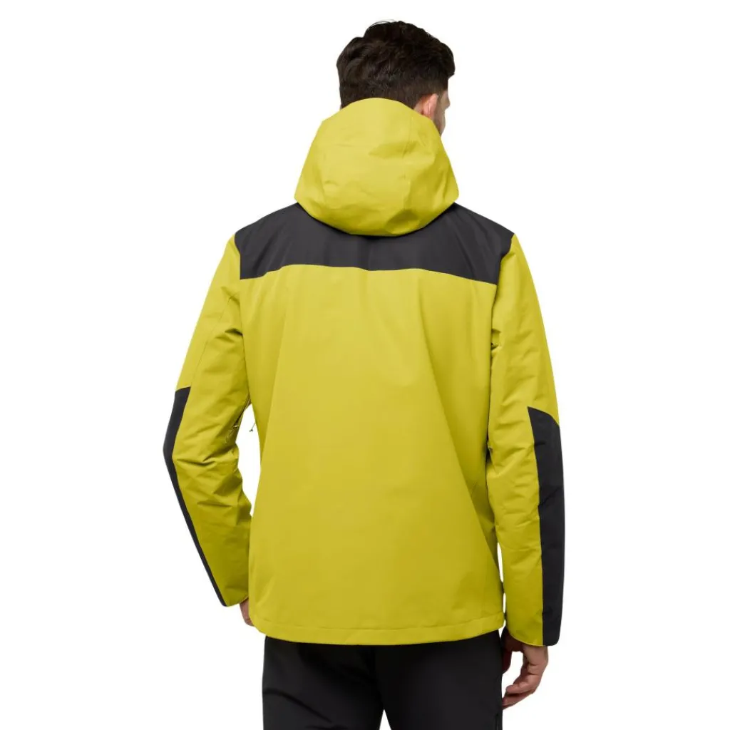 Jack Wolfskin Jasper 3-in-1 outdoor jack heren chartreuse< Outdoor Jack