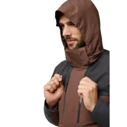 Jack Wolfskin Jasper 3-in-1 outdoor jack heren hot choc< Outdoor Jack