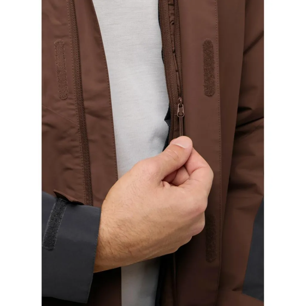 Jack Wolfskin Jasper 3-in-1 outdoor jack heren hot choc< Outdoor Jack