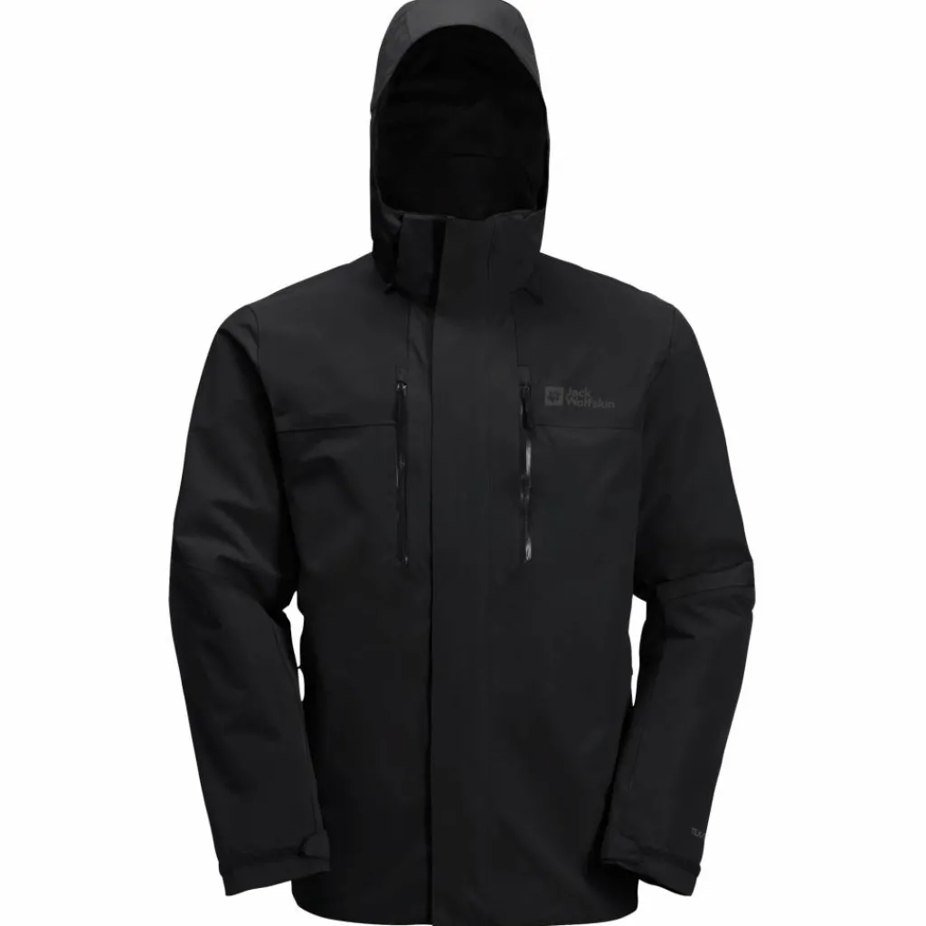Outdoor Jack-Jack Wolfskin Jasper 2L outdoor jack heren black