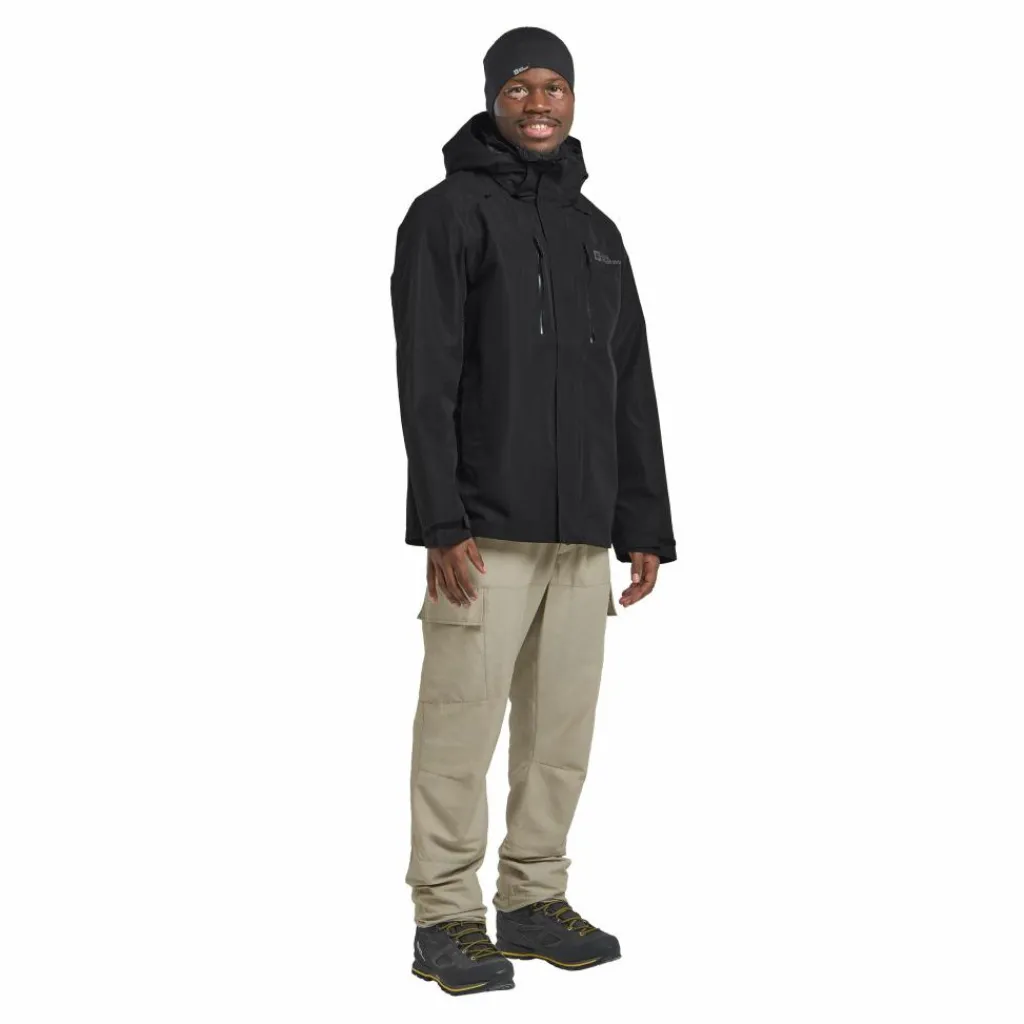 Outdoor Jack-Jack Wolfskin Jasper 2L outdoor jack heren black