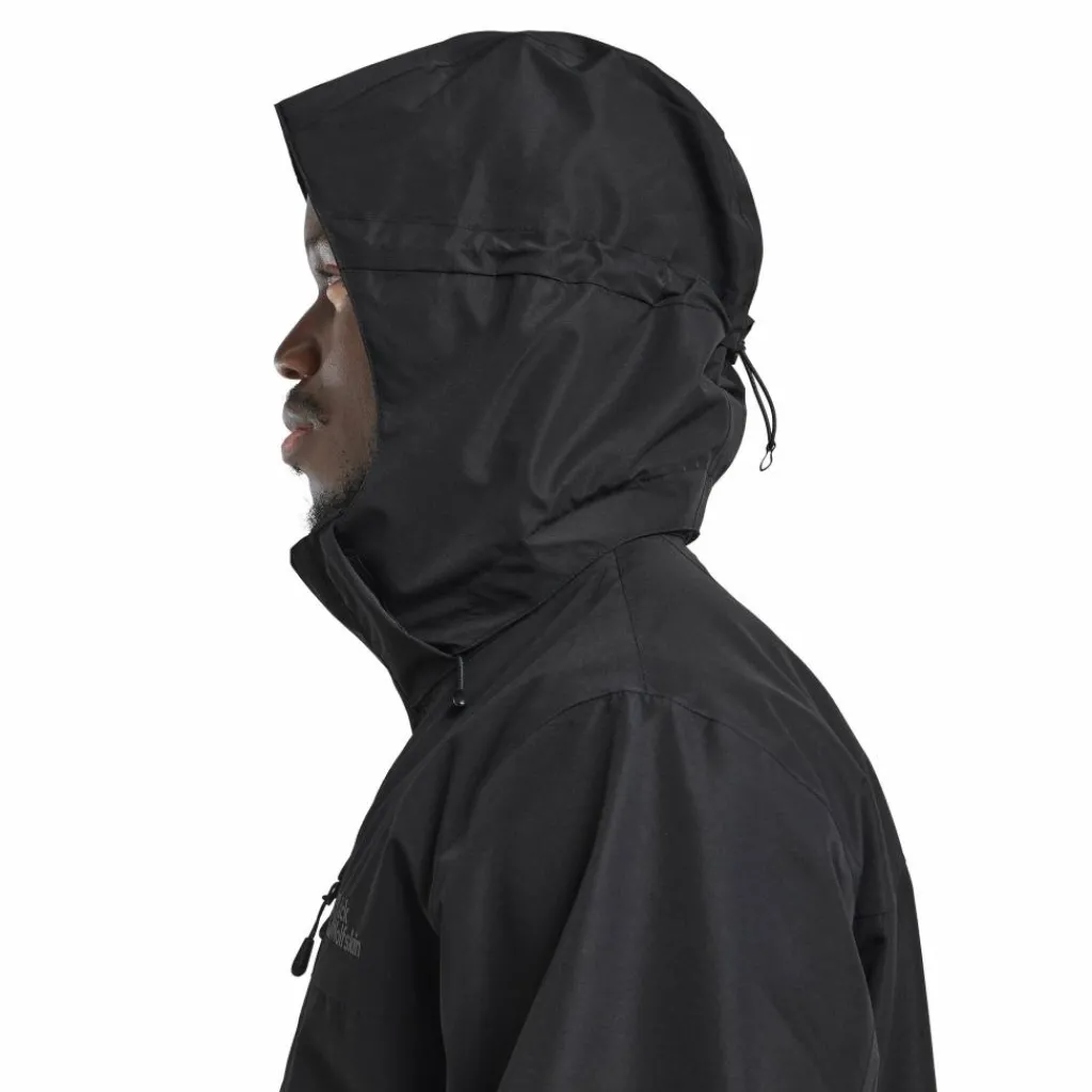 Outdoor Jack-Jack Wolfskin Jasper 2L outdoor jack heren black