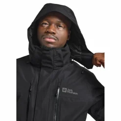 Outdoor Jack-Jack Wolfskin Jasper 2L outdoor jack heren black