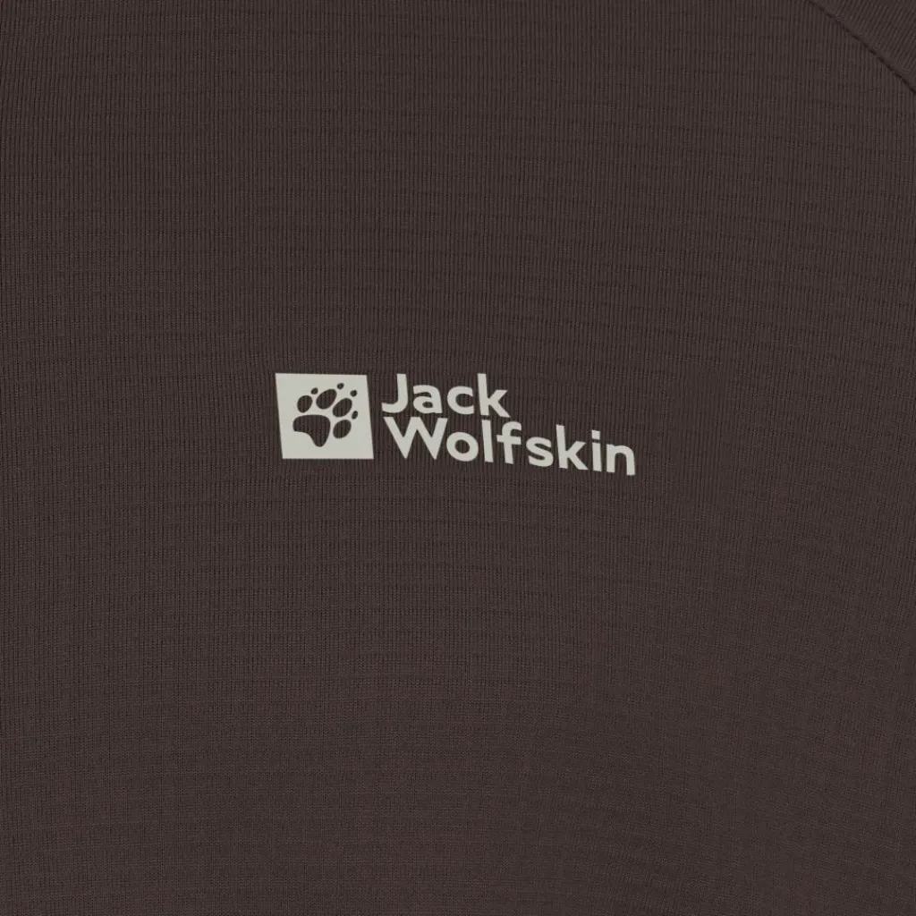 Jack Wolfskin Kolbenberg fleece vest heren peat< Fleece Vest