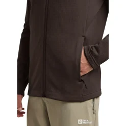 Jack Wolfskin Kolbenberg fleece vest heren peat< Fleece Vest