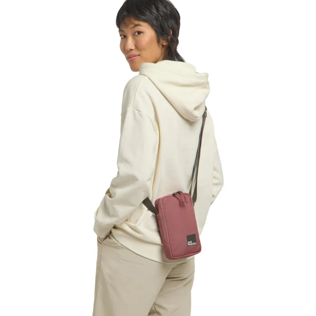 Schoudertassen-Jack Wolfskin Konya schoudertas mineral red