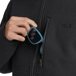 Fleece Vest-Jack Wolfskin Lake Ridge fleece vest heren black