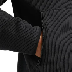 Fleece Vest-Jack Wolfskin Lake Ridge fleece vest heren black