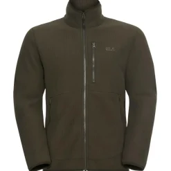 Jack Wolfskin Lake Ridge fleece vest heren obsidian moss< Fleece Vest