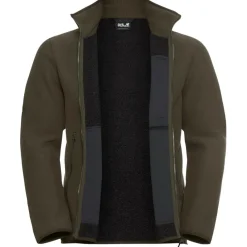 Jack Wolfskin  Lake Ridge fleece vest heren obsidian moss< Fleece Vest