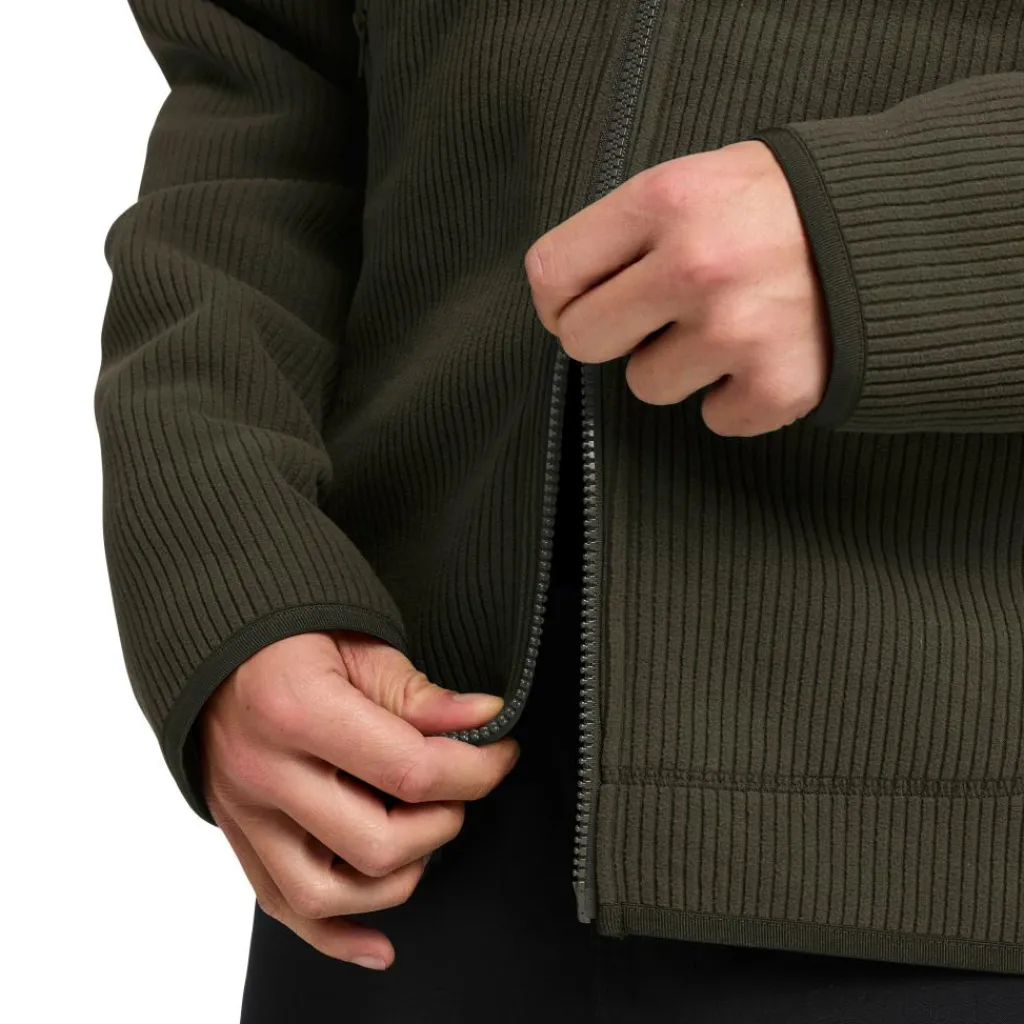 Jack Wolfskin Lake Ridge fleece vest heren obsidian moss< Fleece Vest